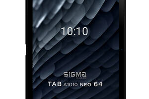 Планшетный ПК + чехол-книжка Sigma mobile Tab A1010 Neo 4/64GB 4G Dual Sim Black