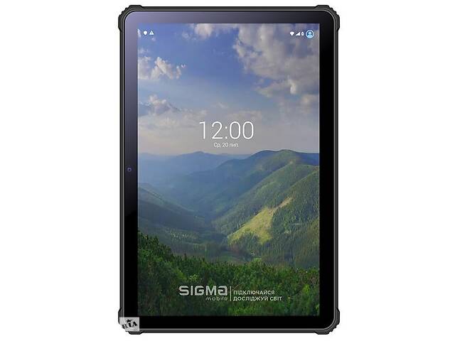 Планшетный ПК Sigma mobile Tab A1025 4G Dual Sim Black-Orange