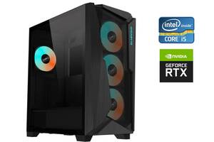 Сборка под заказ: новый игровой ПК Gigabyte C301 Glass Black Tower / Intel Core i5-12400F (6 (12) ядер по 2.5 - 4.4 G...