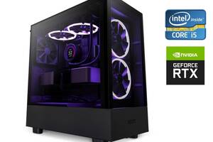 Сборка под заказ: новый игровой ПК NZXT H5 Elite Black Tower / Intel Core i5-13600KF (14 (20) ядер по 2.6 - 5.1 GHz)...