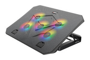 Подставка кулер для ноутбука MeeTion CoolingPad CP3030 с RGB подсветкой Black N