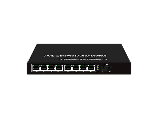 PoE коммутатор со встроенным SFP SICSO (А) FT-1F8EP (8xPOE, 1xSFP)