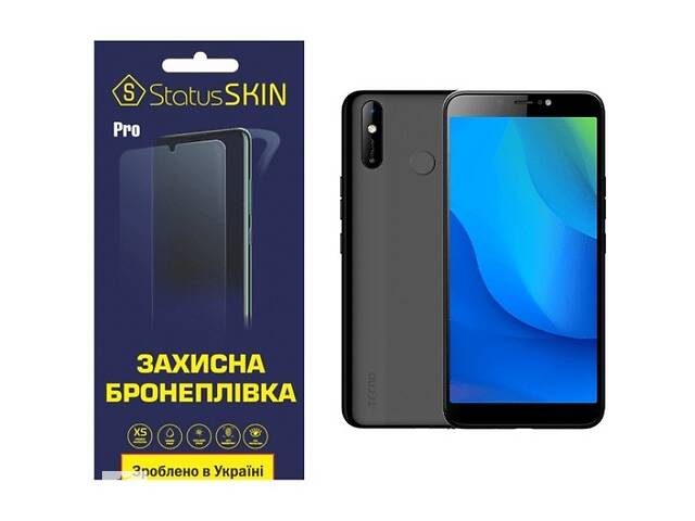 Полиуретановая пленка StatusSKIN Pro для Tecno Pouvoir 3 Air Глянцевая (Код товара:24668)