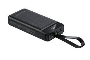 Портативная батарея AWEI P140K 30000 mAh 22,5W LCD Черный