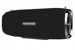 Портативная Bluetooth колонка с влагозащитой и мощностью 31 Ватт 2*8W+15W Hopestar A6 Black