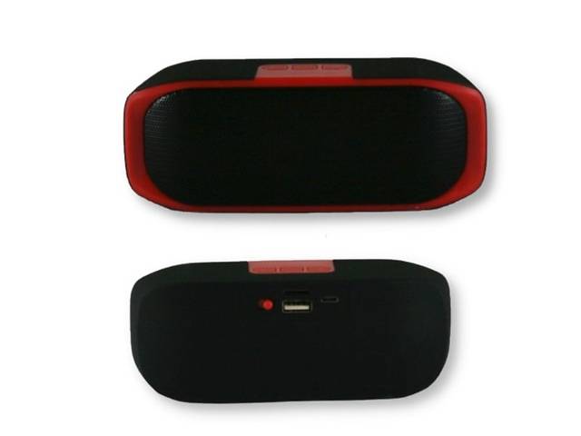 Портативная колонка XPRO G5 5Вт USB, AUX, FM, Bluetooth красная (DV-163940)