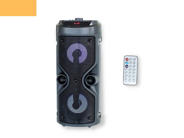 Портативная колонка XPRO ZQS-4209 чемодан 10Вт, USB, SD, FM радио, Bluetooth, ДУ (MER-15646)