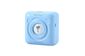 Портативный bluetooth термопринтер для смартфона PeriPage A6, голубой