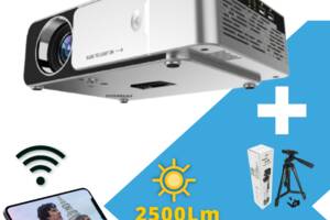 Портативный проектор XPRO PANOPLUS XXM с WiFi функцией Screen Mirroring (3500 lumen) для дома, офиса, и проведения п...