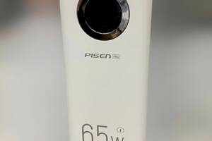 Повербанк Pisen (LS-DY100) 30000 mAh 65W, QC/PD, 2 Type-C+USB, дисплей, повербанк для ноутбука, Power Bank