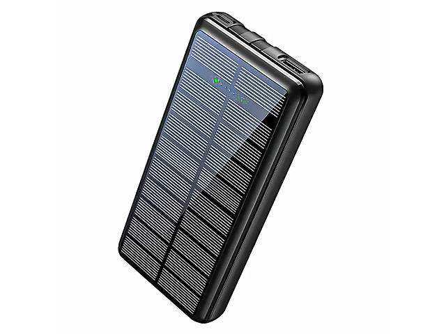 Повербанк с солнечной батареей Xionel YD-692S 20000 mA УМБ Power Bank Черный (10454-50371)