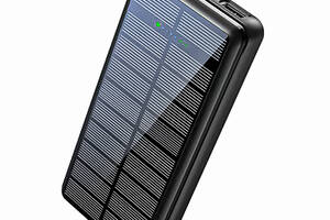 Повербанк с солнечной батареей Xionel YD-692S 20000mA УМБ Power Bank Черный (10454-55782)