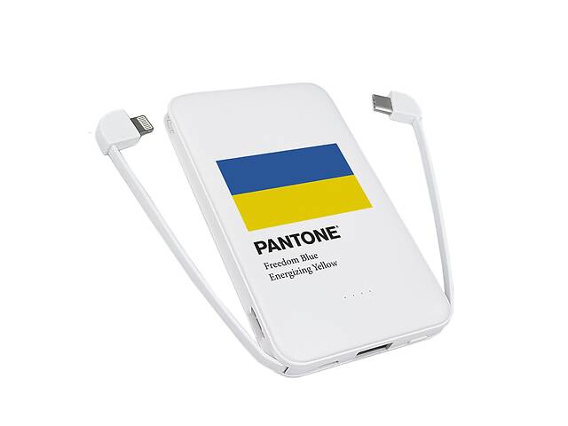 Повербанк ZIZ Україна Pantone 5000 мАч