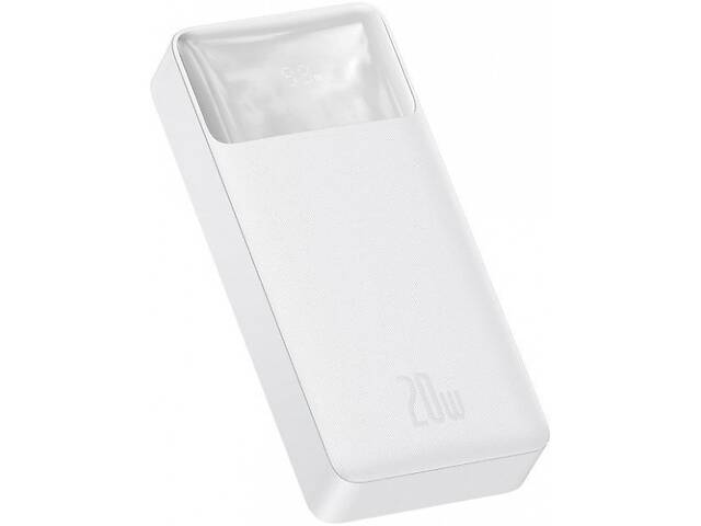 Power Bank Baseus Bipow Digital Display 20W 20000mAh White (PPDML-M02) (Код товара:22993)