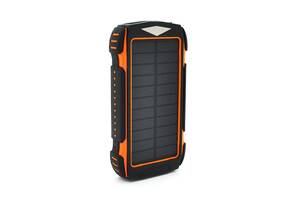 Power bank PD18W 30000mAh Solar, flashlight, Input:5V/2A/3A(Type-C, micro USB, Lightning), Output:5V/2A/3A(2xUSB,Type...