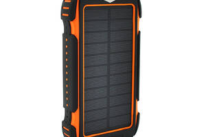 Power bank PD18W 30000mAh Solar, flashlight, Input:5V/2A/3A(Type-C, micro USB, Lightning), Output:5V/2A/3A(2xUSB,Type...