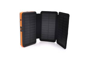 Power bank RH-20000N6W 20000mAh Solar, Flashlight,Input:5V/2A(microUSB,TypeC),Output:5V/2А(2xUSB),Wireless charger,PD...