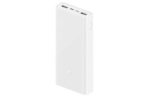Power Bank Xiaomi Mi 3 18W 20000mAh White (PLM18ZM/VXN4258CN) (Код товару:10302)