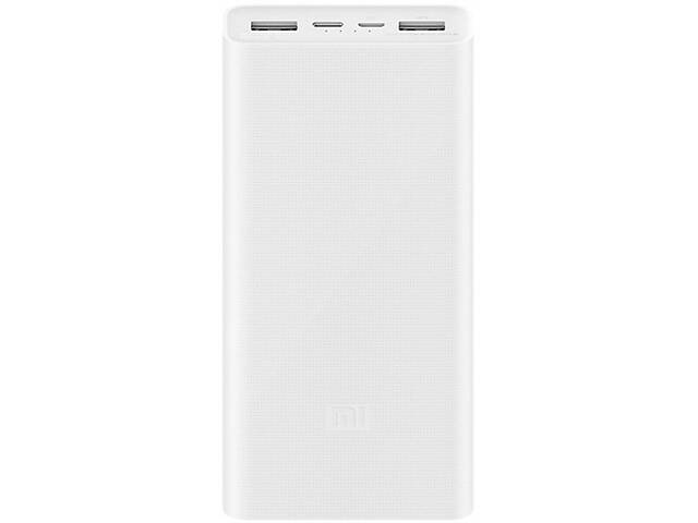 Power Bank Xiaomi Mi 3 18W 20000mAh White (PLM18ZM/VXN4258CN) UA (Код товара:25553)