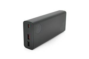 PowerBank Baseus Adaman2 Digital Display Fast Charge 20000mAh 30W, 2*USB + Type-C, Black, Q20