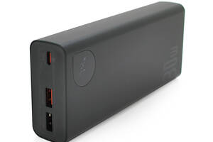 PowerBank Baseus Adaman2 Digital Display Fast Charge 20000mAh 30W, 2*USB + Type-C, Black, Q20