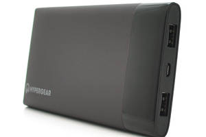 PowerBank Hypergear 16000mAh Fast Charge, 2*USB, Black, Q1