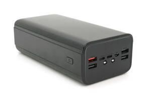 Powerbank PZX V50 50000mAh, PD 22.5W, 3xUSB2.0+USB3.0, 4 кабеля, Black/White, (1100g), Box