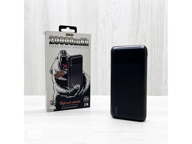 Powerbank REMAX RPP-166 20000 mA/h (чорний)