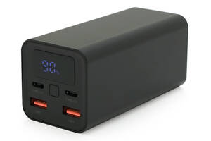 PowerBank XO-PB97 20000mAh, Input: (2хType-C), Output: (2хUSB, 2хType-C), PD65W для Laptop, plastic, Black