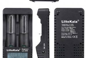 Профессиональное зарядное устройство для LiitoKala Lii-300 (2 канала. дисплей)