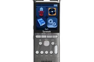 Профессиональный диктофон цифровой с линейным входом Savetek GS-R06 32 Гб (100894)