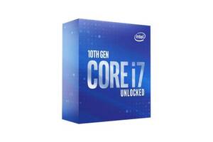 Процессор Intel Core i7 10700K 3.8GHz 16MB, Comet Lake, 95W, S1200 Box (BX8070110700K)