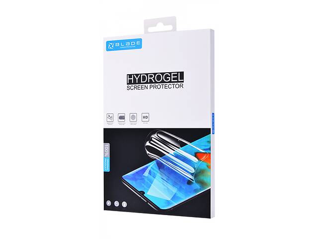 Противоударная гидрогелевая пленка 3D BLADE hydrogel screen protection PRO для HONOR Play 4T (Front Full) Глянцевая...