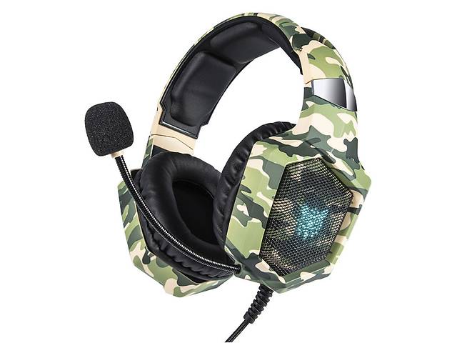 Проводная гарнитура ONIKUMA K8 Camouflage Green