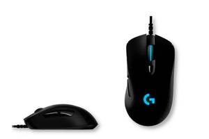 Проводная оптическая эргономичная мышь Logitech G407 черная (ЦУ-00030726)