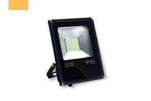 Прожектор светодиодный XPRO LED 30W Black 5000K (MER-11563)