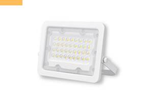 Прожектор светодиодный XPRO LED 30W White 5000K (MER-11567)