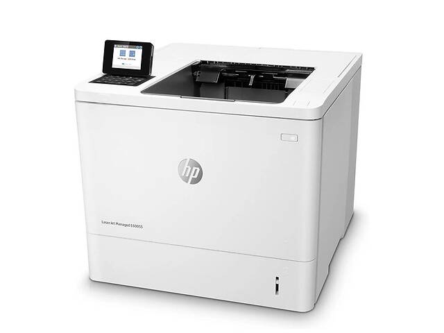 Принтер HP LaserJet Managed E60055 / Лазерная монохромная печать / 1200x1200 dpi / A4 / 52 стр/мин / Ethernet, USB 2.0