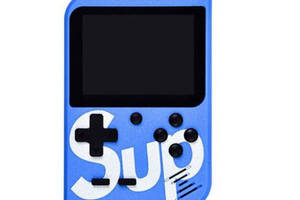 Приставка SEGA 8bit SUP Game Box 400 игр Синяя (SMT1324)