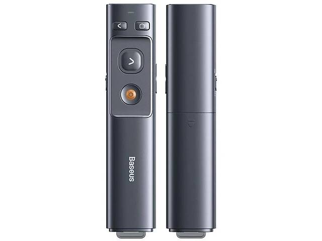 Пульт для презентаций Baseus Orange Dot Wireless Presenter ACFYB-BOG Серый