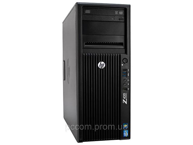 Робоча станція HP WorkStation Z420 Intel Xeon E5-1650 32Gb RAM 120 SSD + 250 HDD + 250 HDD - Фото 1