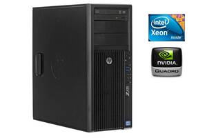 ПК HP Z420 Workstation Tower/ Xeon E5-1650 V1/ 32GB RAM/ no HDD/ Quadro 2000 1GB