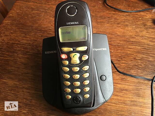 Радіотелефон Siemens Gigaset C100 з Європи - Фото 1