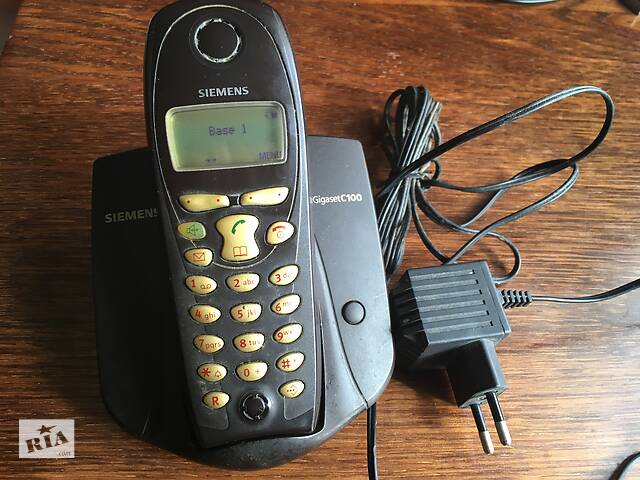 Радіотелефон Siemens Gigaset C100 з Європи - Фото 4