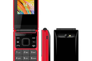 Раскладной телефон Uniwa F2720 Red