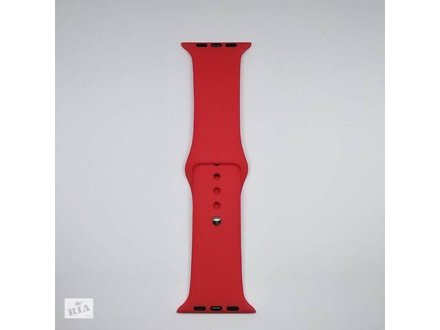 Ремешок Apple Watch 42mm S/M silicone Red