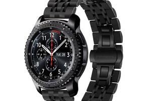 Ремешок BeWatch classic стальной Link для Samsung Gear S3 Black (1021401)