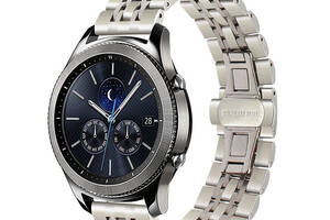 Ремешок BeWatch classic стальной Link Xtra для Samsung Gear S3 Silver (1021405)