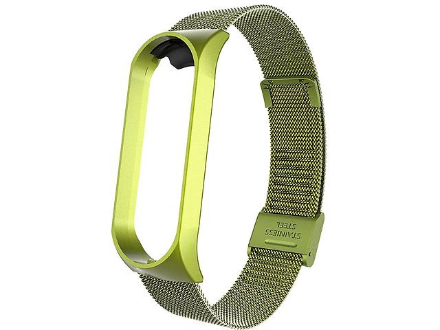 Ремешок Milanese Loop Strap для Xiaomi Mi Band 5 / 6 Green