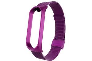 Ремешок Milanese Loop Strap для Xiaomi Mi Band 5 / 6 Purple